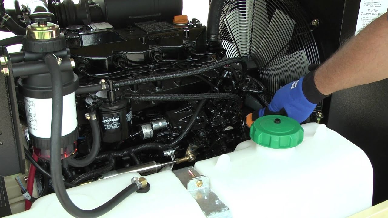 Doosan Portable Power - Daily Air Compressor Checklist