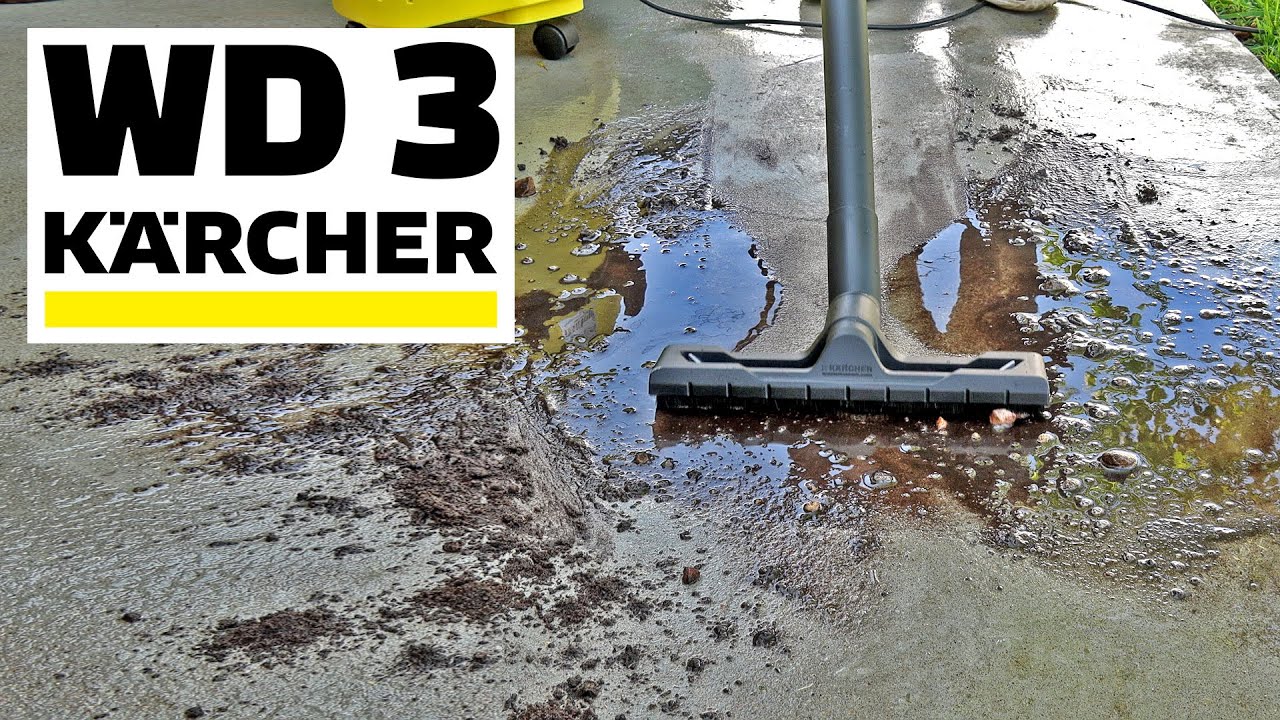 Karcher WD3 Wet and Dry Vacuum Cleaner Unboxing & Testing