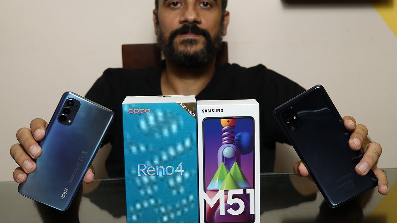 Samsung M51 VS Oppo Reno4 || مفاجأة في المقارنة