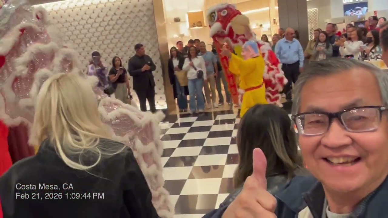 Lion Dance Performance 2026 Bloomingdale South Coast 1pm