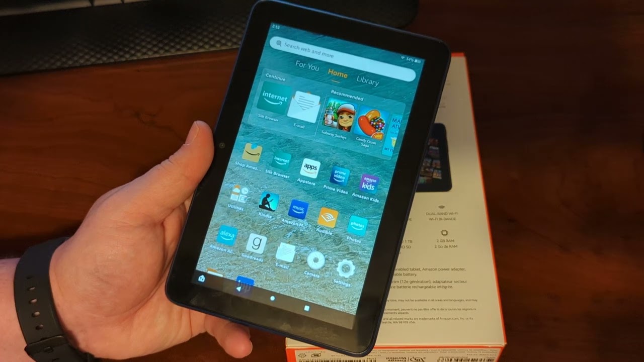 Review of the Amazon Fire 7 Tablet (2022)