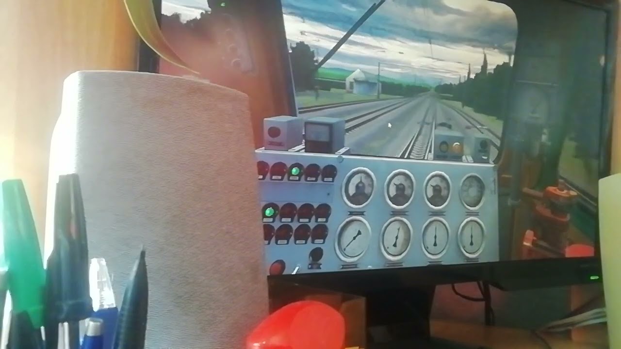 Запуск Вл60пк в игре RRS ПОЕЗДА