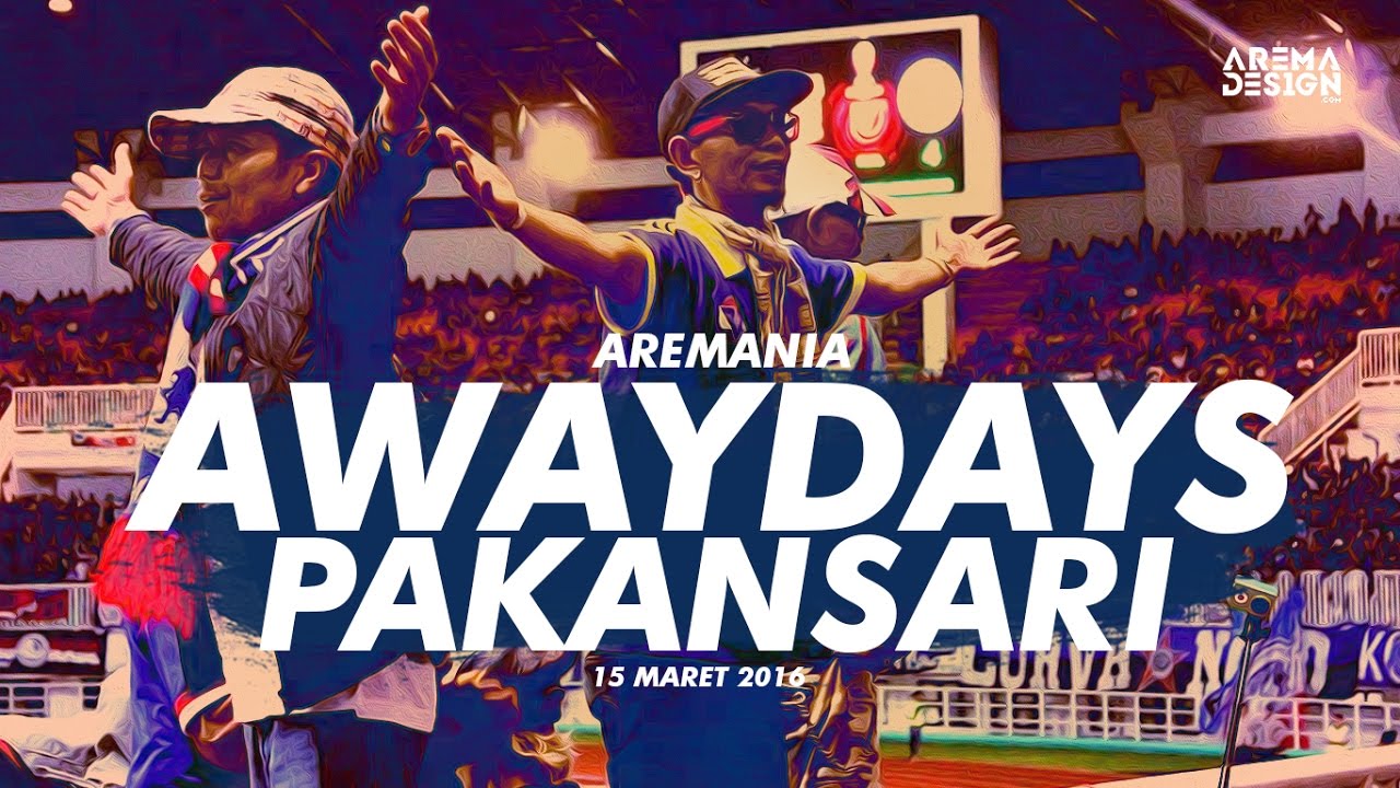 Aremania AWAYDAYS PAKANSARI PBFC vs AREMA FC (1-5) Final piala Presiden 2017