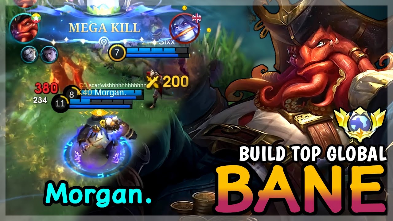 BANE BEST BUILD IN 2024 | TOP GLOBAL BANE Morgan. - MOBILE LEGENDS
