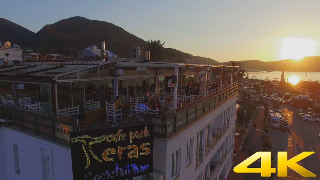 Cafe Park Teras Aerial @Hyperdrone