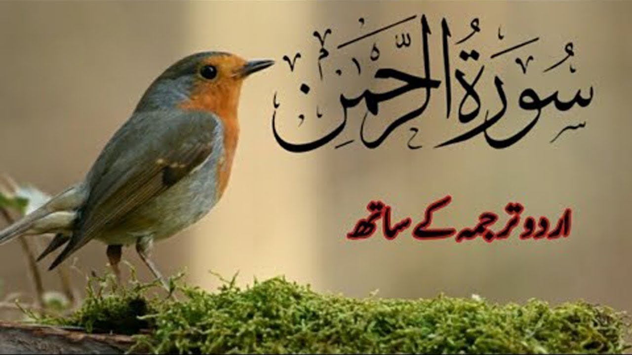 SURAH RAHMAN TARJUMA KE SATH QARI AL SHAIKH ABDUL BASIT ABDUL SAMAD || Quran channel