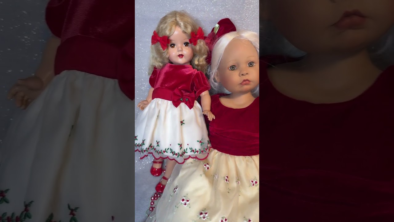 Beautiful Vintage dolls for Christmas!! ❤️❤️❤️ 