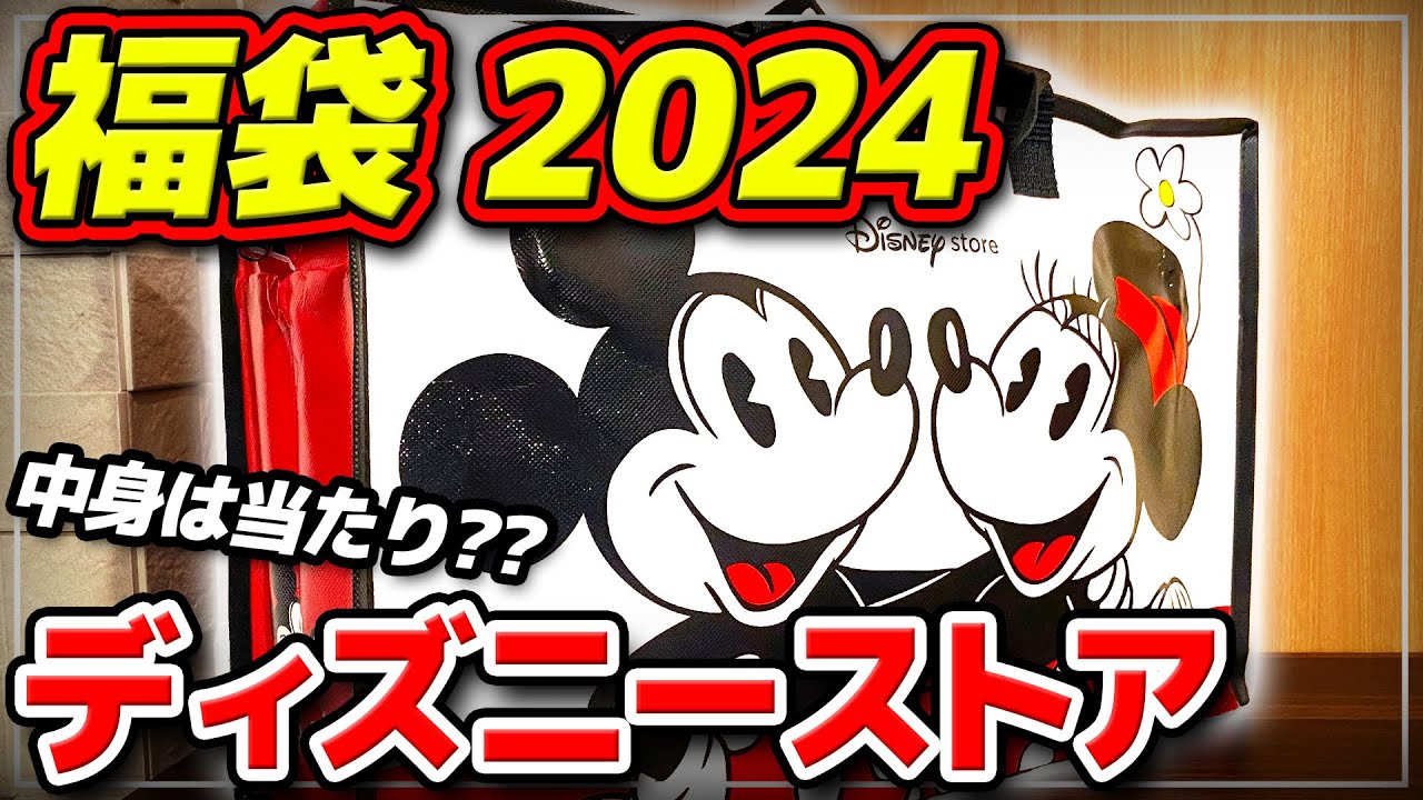 【正直どう?】総額いくら分!?ディズニー福袋を正直レビュー!!【2024】