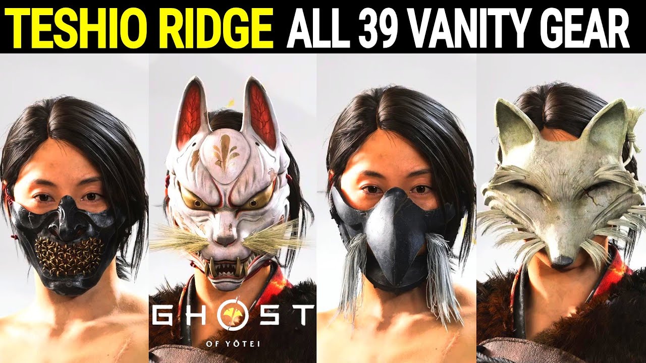 Teshio Ridge All Vanity Gear Locations - Ghost of Yotei