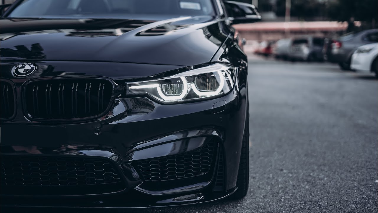 BMW F30 LCI SMOKED HEADLIGHTS RETROFIT