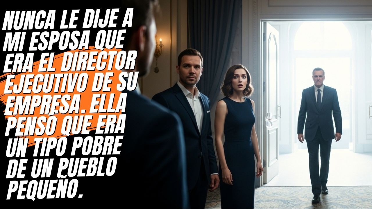 Dejé que mi esposa pensara que era pobre… hasta que me faltó el respeto en la fiesta de su oficina