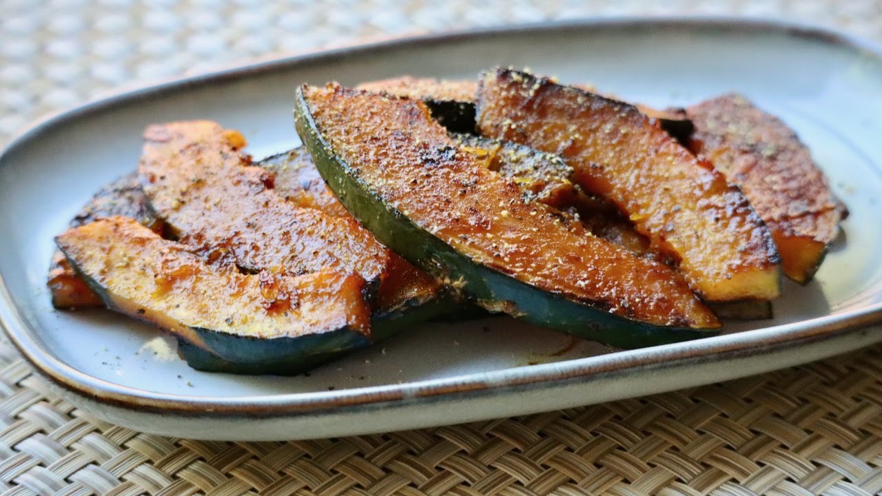Saut&eacute;ed Kabocha with Butter and Soy Sauce - Japanese Cooking 101