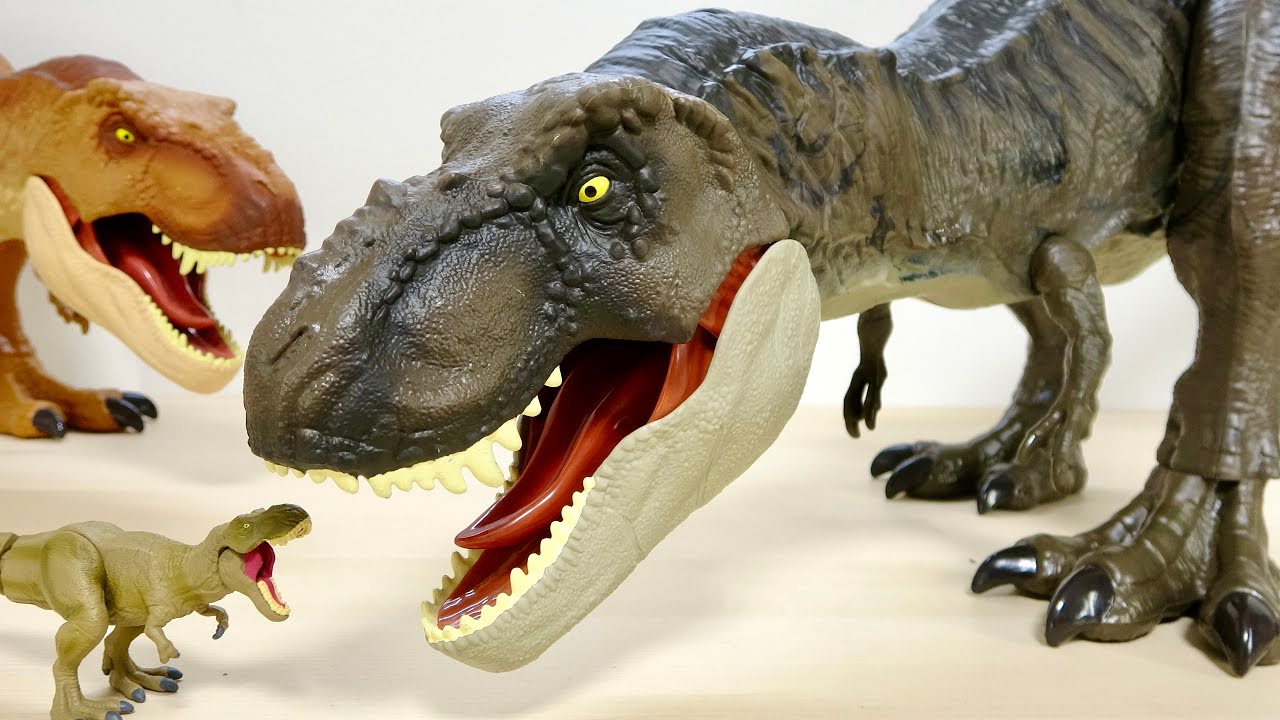 大迫力のBIGサイズの恐竜フィギュア! ジュラシック・ワールド スーパーBIG!T-REX Ⅱ