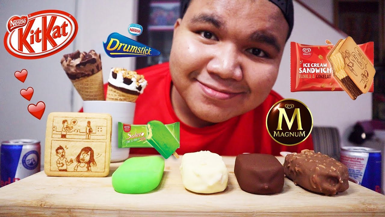 7x Ice Cream🍦 MAGNUM, SOLERO, DRUMSTICK & WALL SANDWICH! (Malaysia🇲🇾) - MUKBANG 먹방 | Eating Show