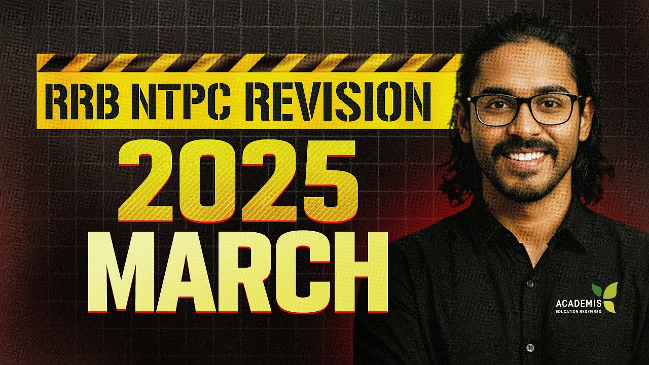 RRB NTPC Current Affairs Class - 2025 MARCH