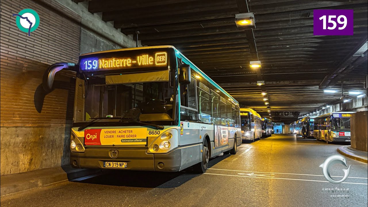 BUS 159 - IRISBUS CITELIS 12 EEV RATP STIF - 8650 - KICKDOWN 🚀