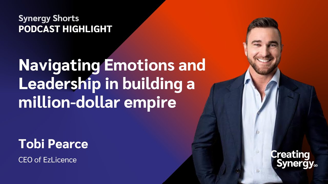 SS4: Tobi Pearce, CEO of EzLicence on Navigating Emotions in building a million-dollar empire