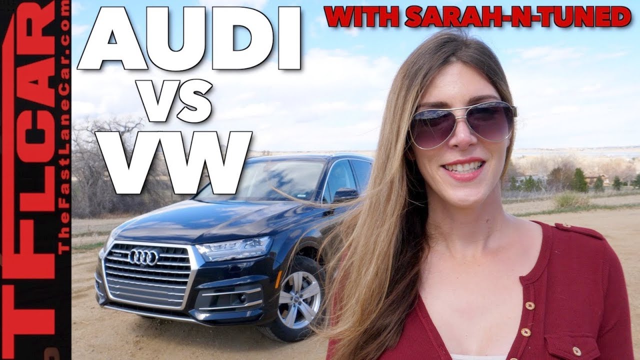 2018 Audi Q7 vs VW Atlas: Flying Business Class or Economy?