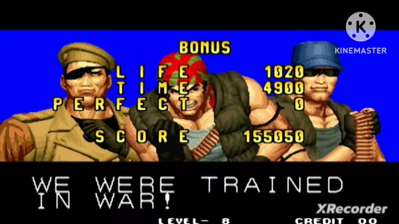 King Of Fighters 94 Arcade Ikarri Warriors Team Brazil Team 🇧🇷