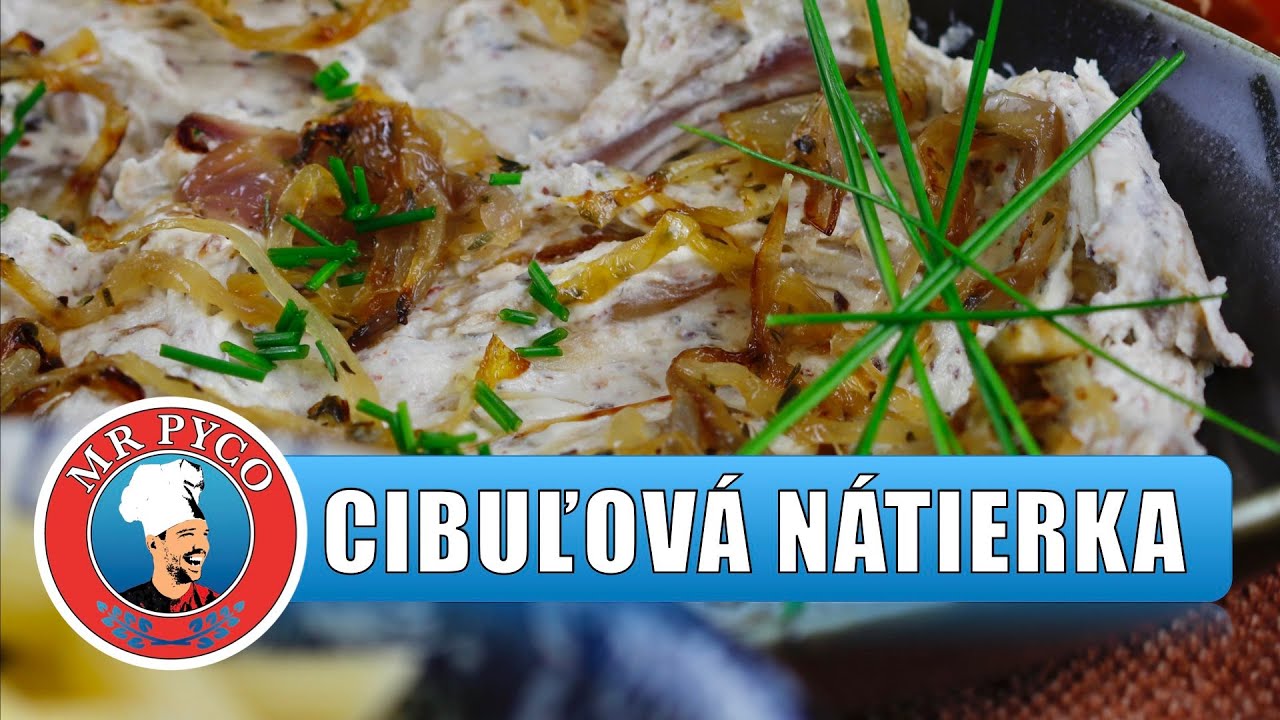 cibuľová nátierka 🧅 ONION SPREAD 👨‍🍳 Martin PYCO Rausch