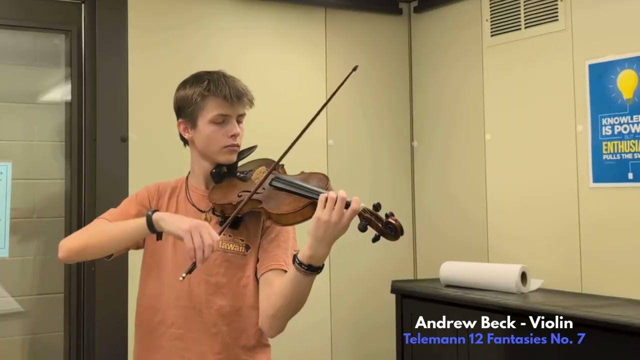 Andrew Beck BYU Summer Camp Audition 2026