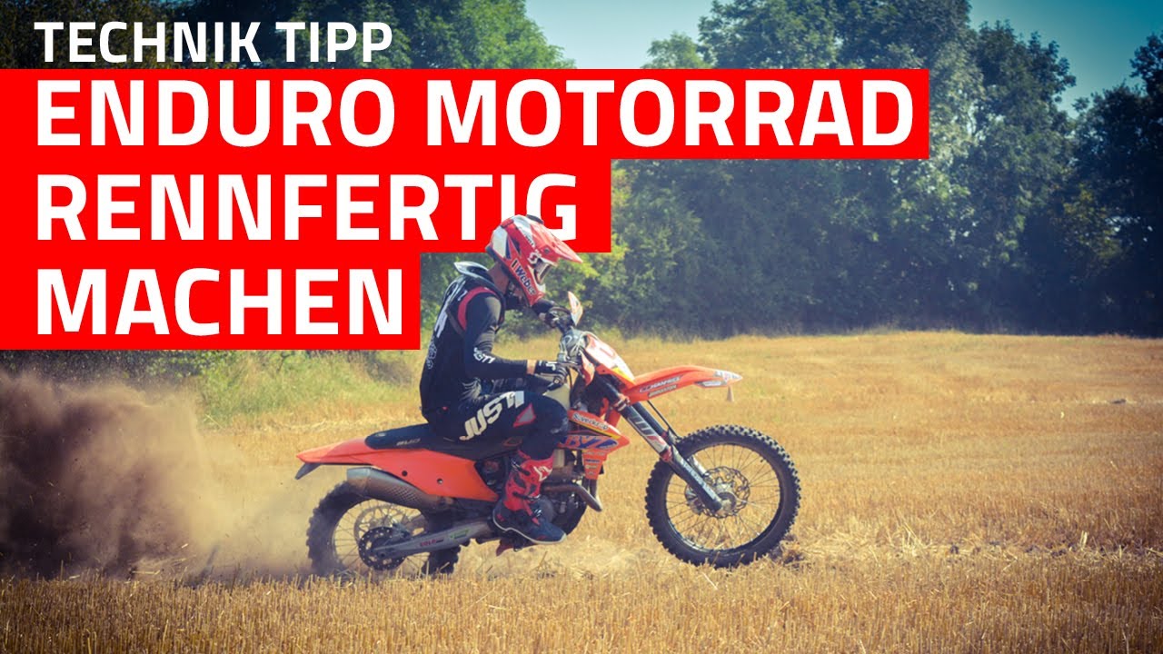 Davide von Zitzewitz' TOP TIPPS, um deine ENDURO für ein Rennen vorzubereiten + seine KTM 350 EXC-F