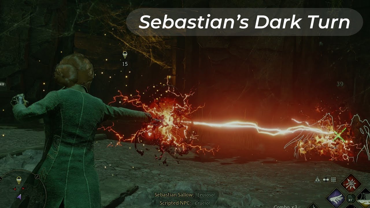 In the Shadow of the Mine – Sebastian’s Dark Turn | Hogwarts Legacy HARD MODE