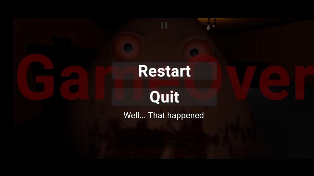 Bou's Revenge straight up just gone wrong