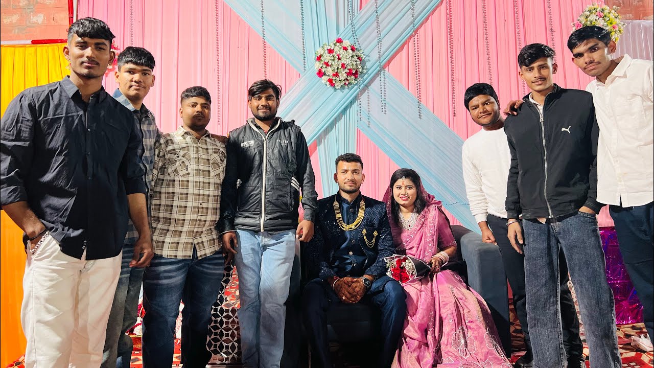 Frd ke bhai ki sadi ko kiya enjoy 😁