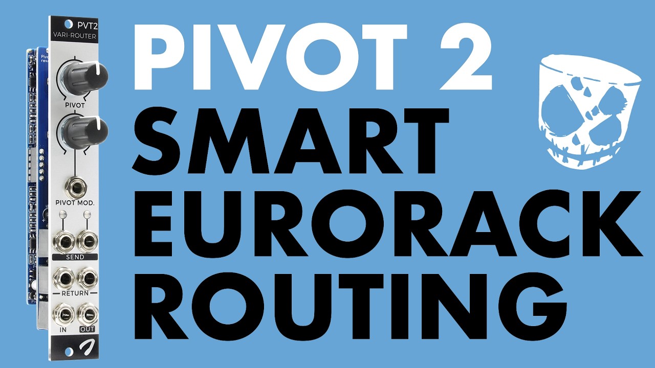 Smart Eurorack Routing & Send/Return Crossfading // 3 Patches with Pivot 2 from Joranalogue