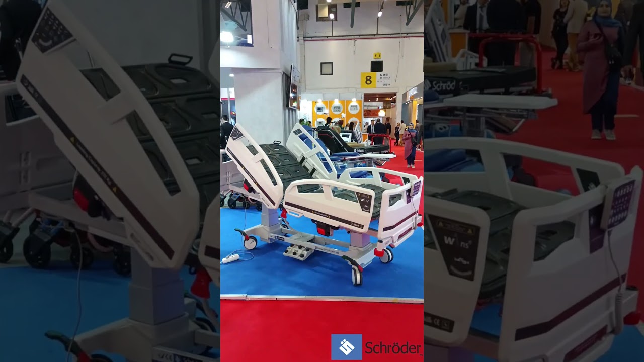 Schr&ouml;der Became the Center of Interest with Its Unique Booth Design at Expomed Eurasia 2024 #carebed