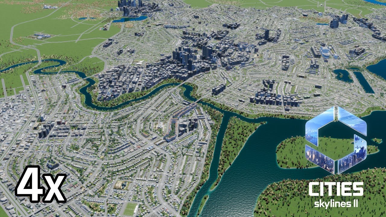 시티즈 스카이라인 2 - 맵: 워싱턴 DC (4x)