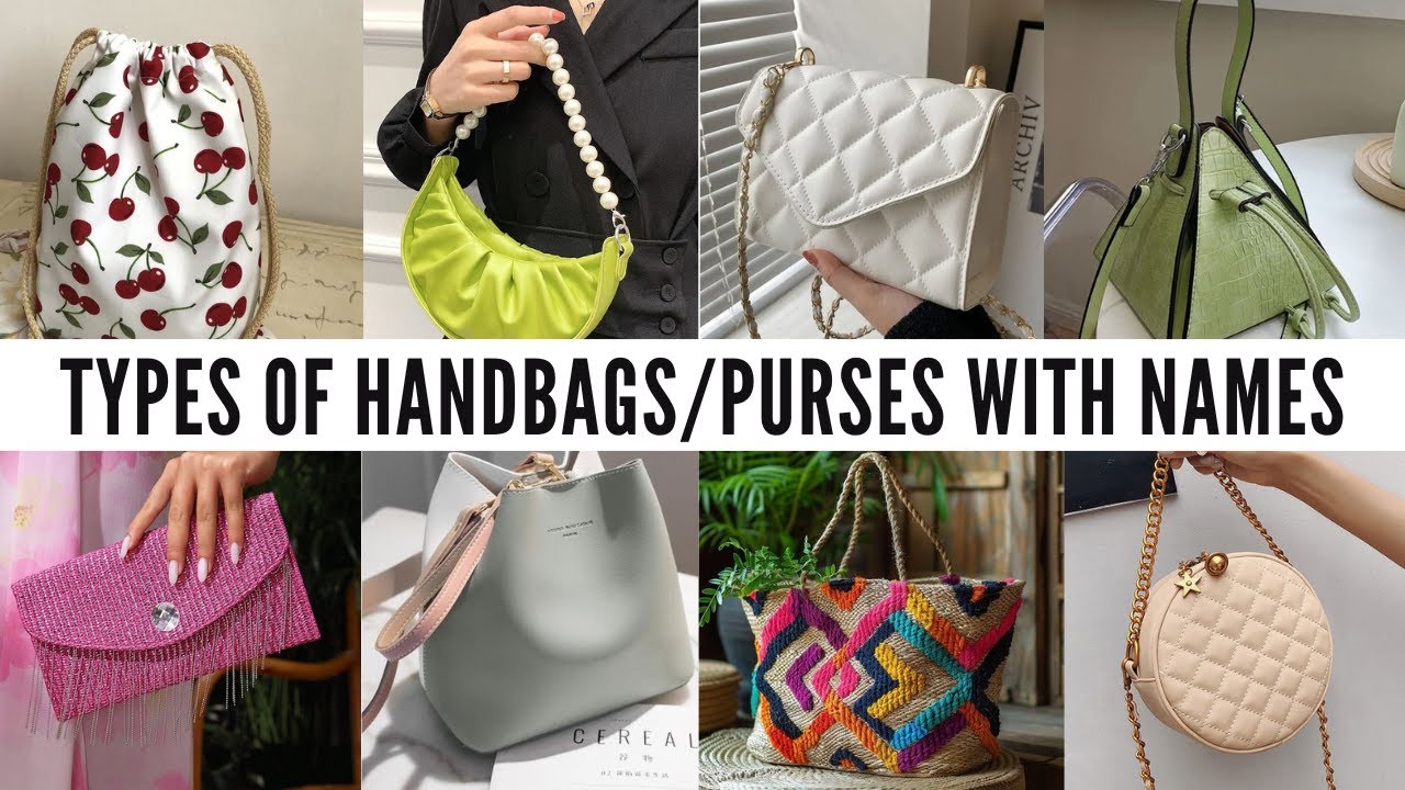 ✨Types of Handbags/Bags with Names for Girls✨||Fashionable Blog