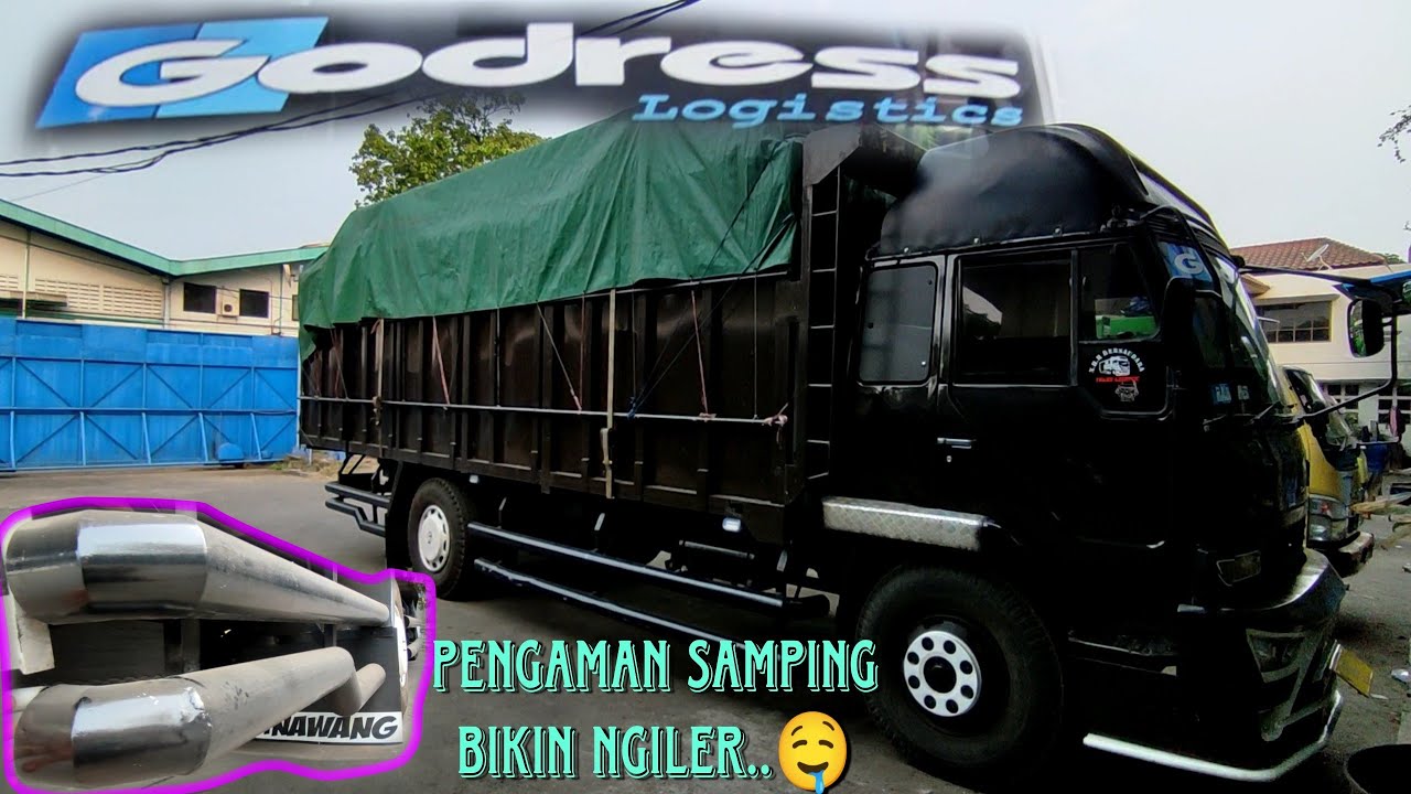 REVIEW truk fuso fighter th 95 panjang bak 7,3m Godress logistic