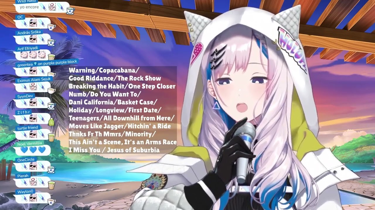 【Hololive ID / Pavolia Reine】Green Day - Basket Case (2 Takes)