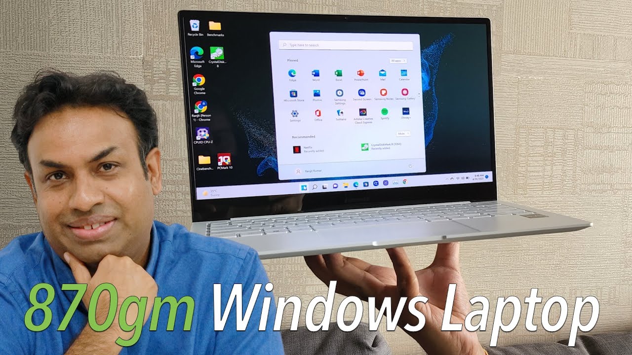 Samsung Galaxy Book 2 Pro | 870gm Windows Laptop Overview