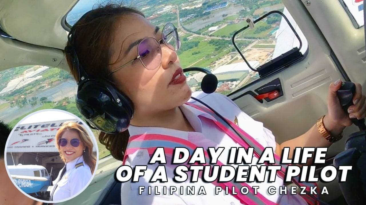 STUDENT PILOT LIFE | Filipina PIlot Chezka