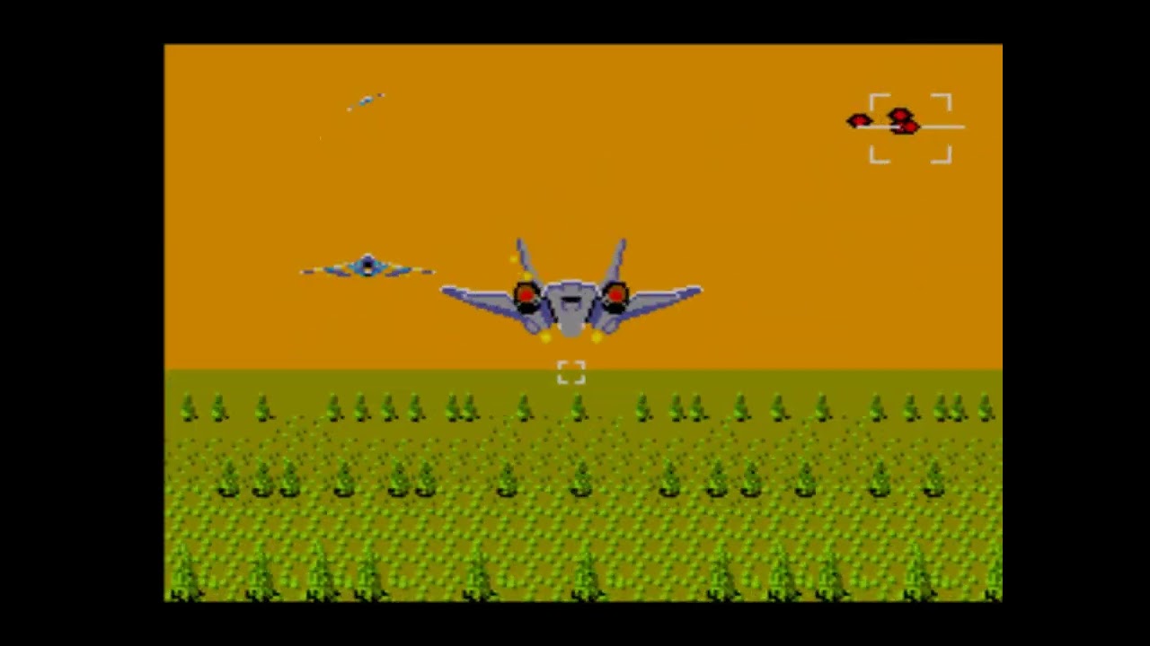 After Burner  - Sega Master System Game Play