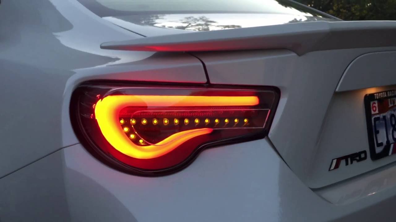 FR-S Valenti sequential tail lights