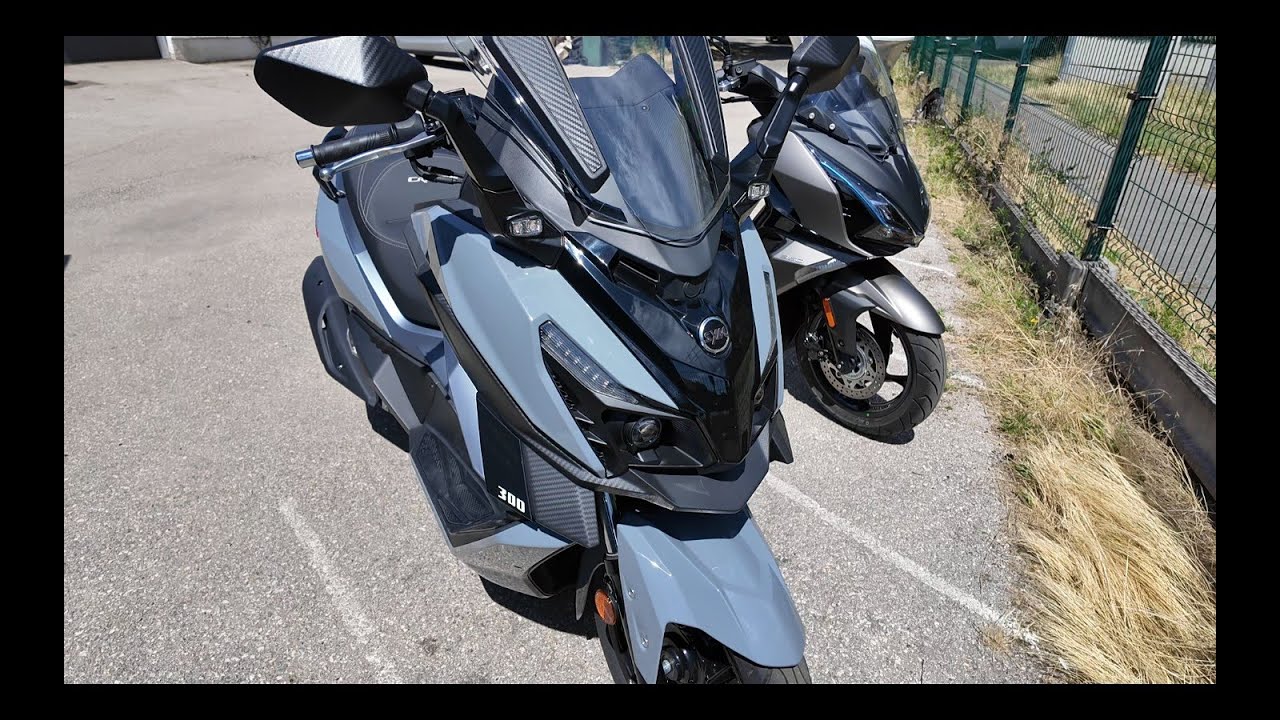 Középosztályúak nagy csatája I. - Kymco Downtown 350GT és SYM Cruisym 300