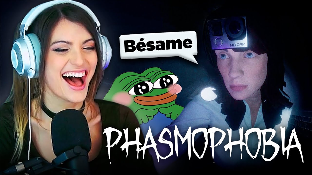 PHASMOPHOBIA en SPANGLISH (INTENTA NO REIRTE NIVEL EXTREMO) 🥵🥵 | Cristinini