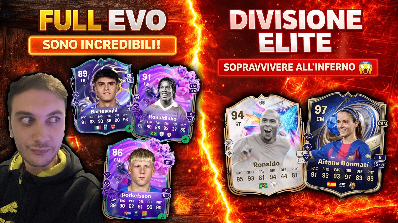 FULL EVO IN DIVISIONE ELITE! 😱 Sopravvivere all'inferno