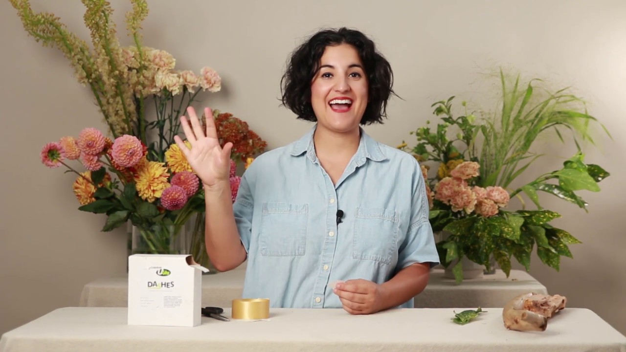 How to use Oasis Floral U-Glue Dashes for Floral Design