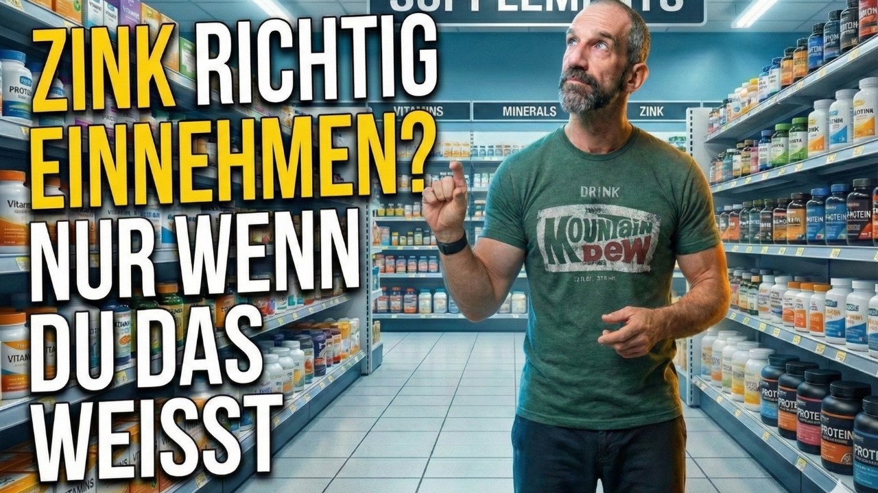 Zink richtig einnehmen? Nur wenn Du DAS weißt