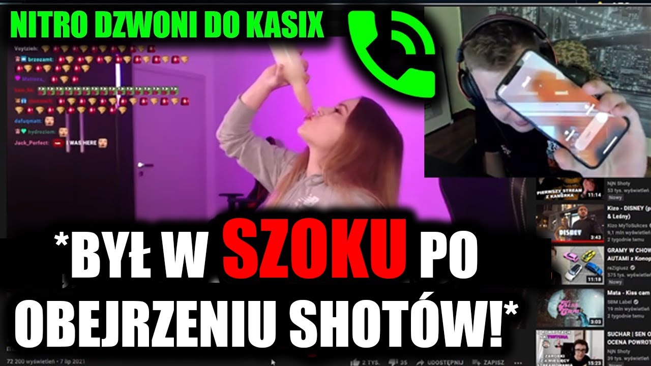 NITRO DZWONI DO KASIX - BYŁ W SZOKU *PADŁY OSTRE SŁOWA* 💥