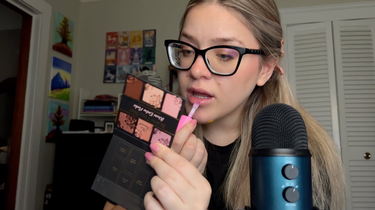 ASMR Whisper - Let's Do Our Makeup Together In Albanian/Shqip (basically inaudible whispering)