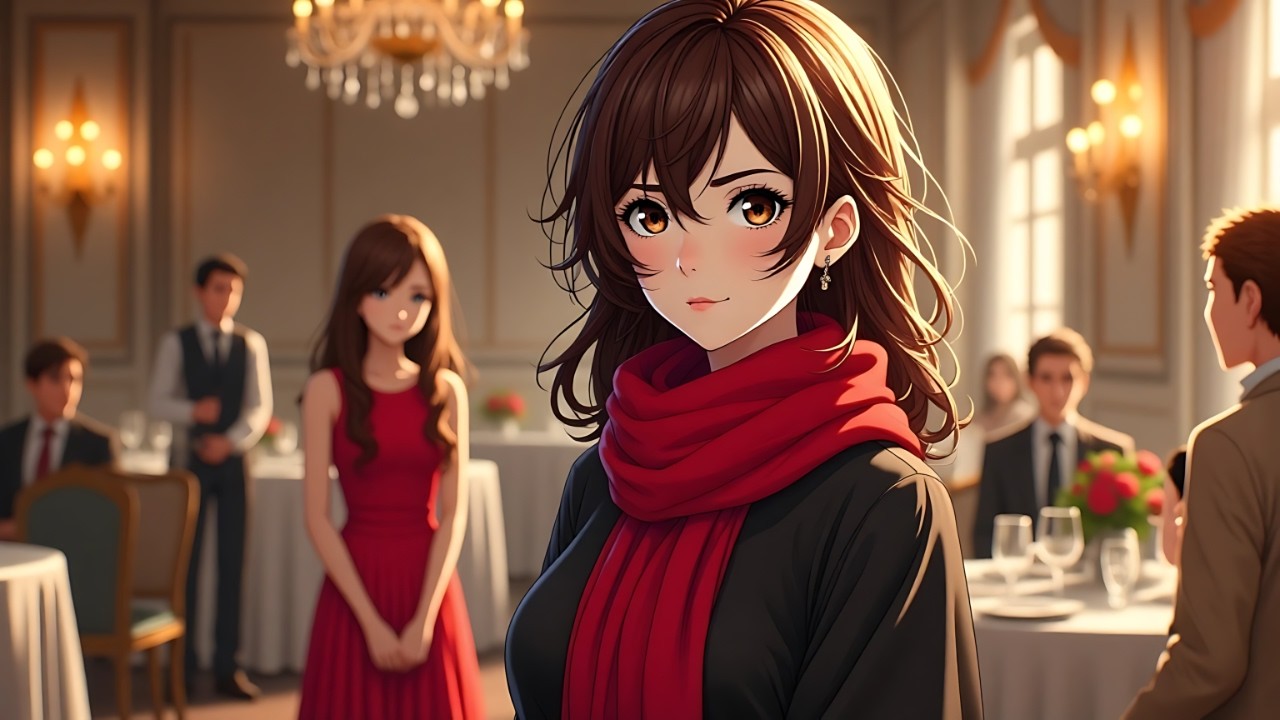 She Wore My Signature Red Dress, After Rebirth I Showed Up in Black and She Looked Desperate