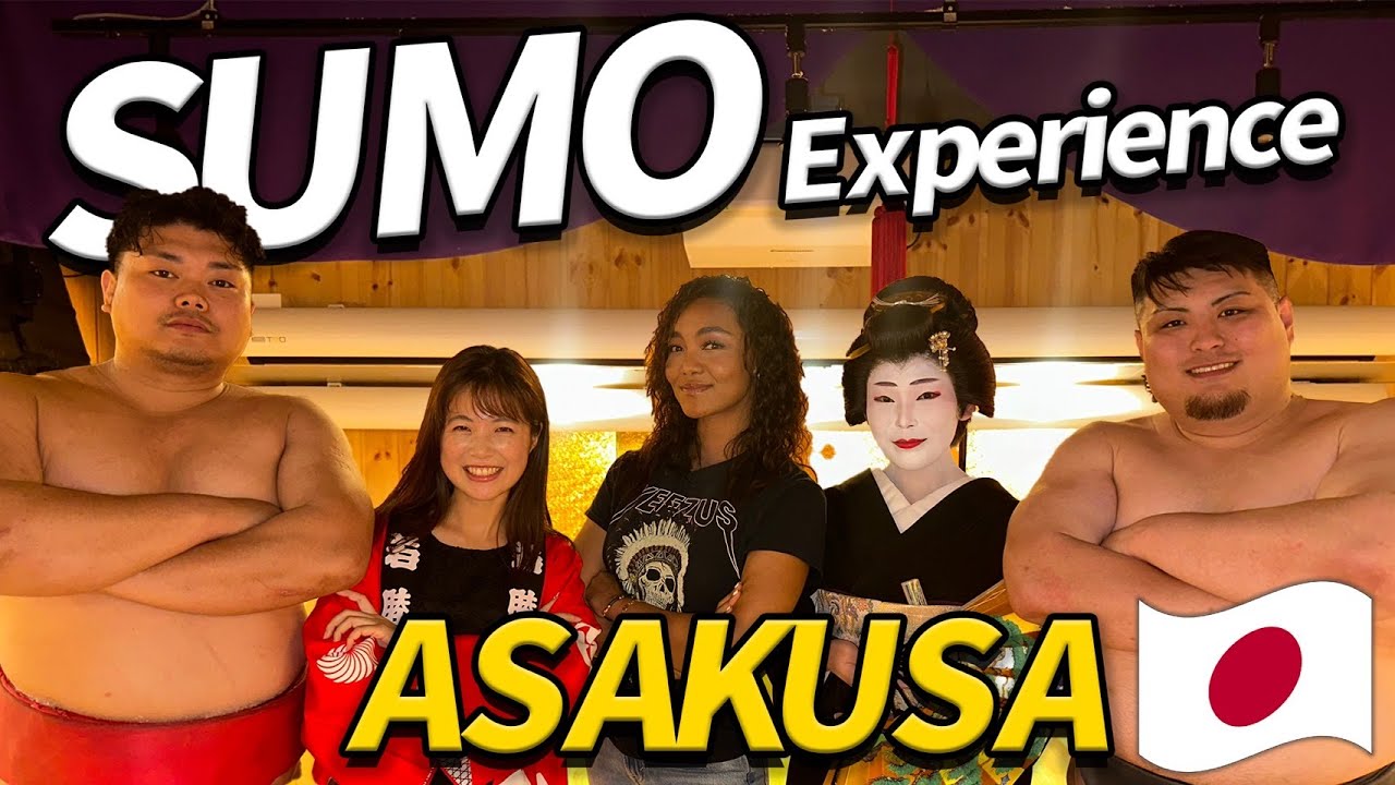 Sumo wrestling experience & Chanko Nabe in Asakusa, Tokyo