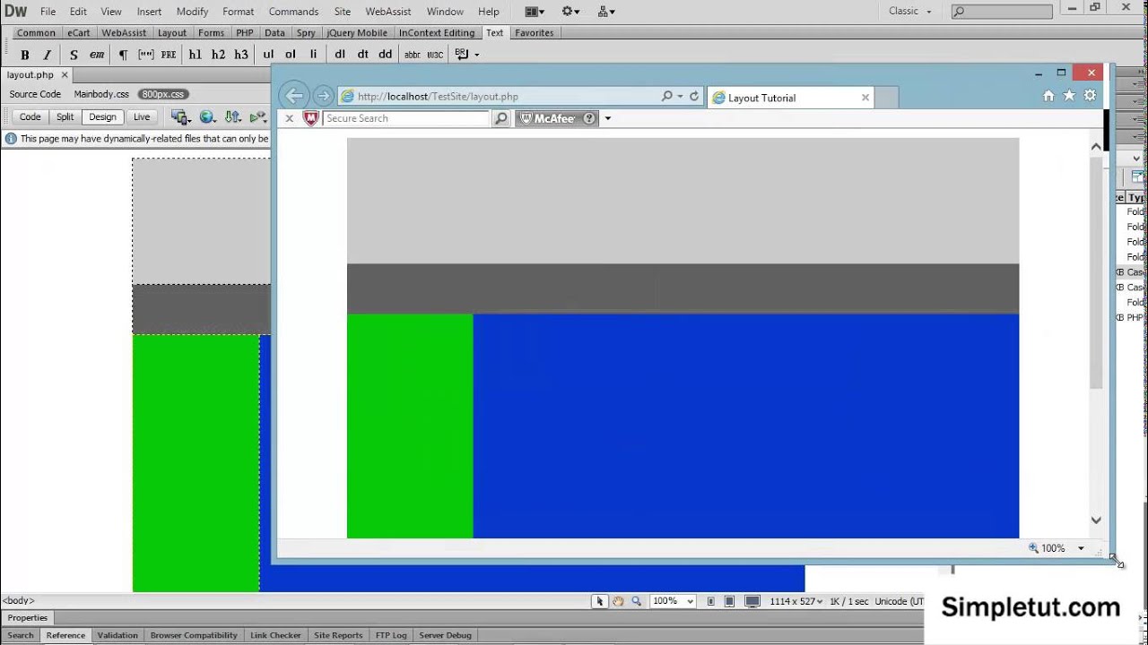 How to use Div Tags and CSS to Create Responsive Website Layouts and Custom CSS Menus
