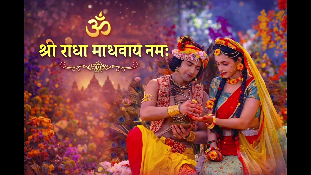 Shri Radha Madhav Naam 🙏 | श्री राधा माधव भजन | Radha Madhav Bhajan | Peaceful Devotional Song | RB